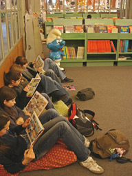 The reading room