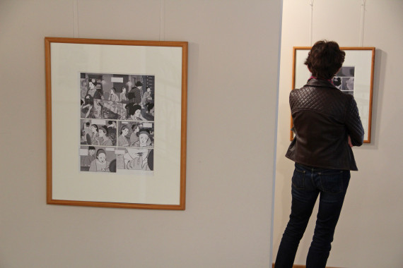 Geisha ou le jeu du shamisen - © Daniel Fouss/Stripmuseum test