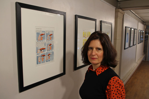 Dorothée de Monfreid - © Daniel Fouss/Comics Art Museum test