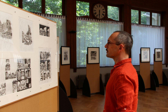 Nicolas Juncker - © Daniel Fouss/Stripmuseum test