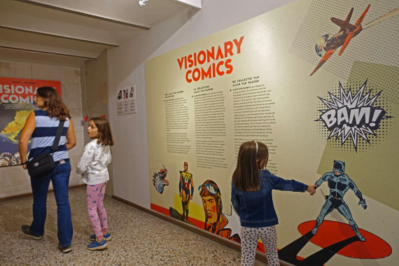 Visionary comics - © Daniel Fouss / Comic Art Museum test