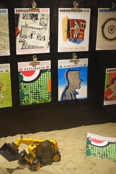 Le Dessableur - A Comic Book Laboratory - © Daniel Fouss / Comic Art Museum test