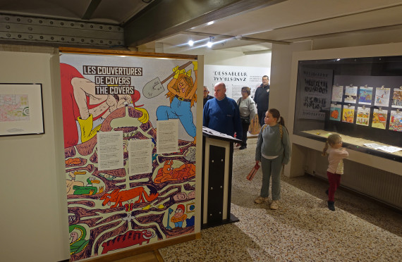 Le Dessableur - A Comic Book Laboratory - © Daniel Fouss / Comic Art Museum test