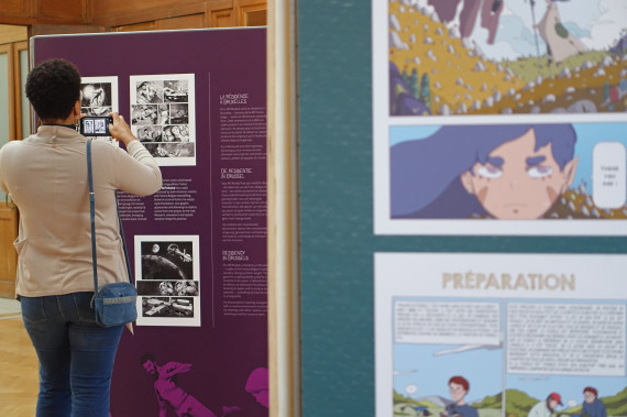 Belgian heroes, views from the world - © Daniel Fouss / Comic Art Museum test