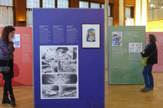 Belgian heroes, views from the world - © Daniel Fouss / Comic Art Museum test