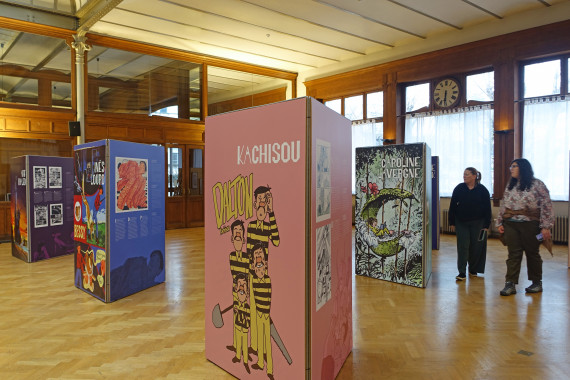 Belgian heroes, views from the world - © Daniel Fouss / Comic Art Museum test