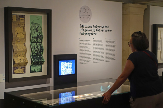 Comic books as livres-objets - © Daniel Fouss / Comic Art Museum test