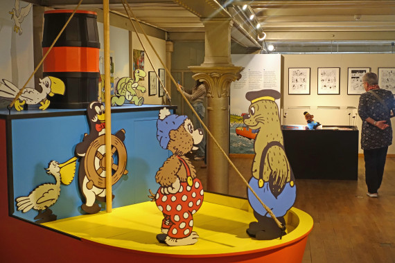 Rasmus Klump. The timeless bear cub. - © Daniel Fouss / Comic Art Museum test