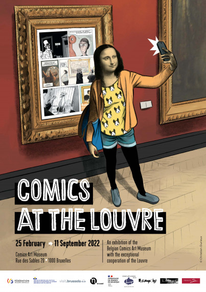 Comics at the Louvre -  test