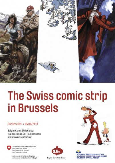 The Swiss comic strip in Brussels -  test