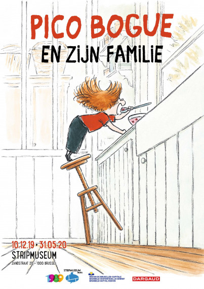 Pico Bogue en zijn familie - AFFICHE -  test