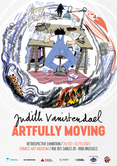 Judith Vanistendael, Artfully Moving - Poster of the exhibition test