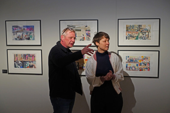Judith Vanistendael - © Daniel Fouss / Comics Art Museum test