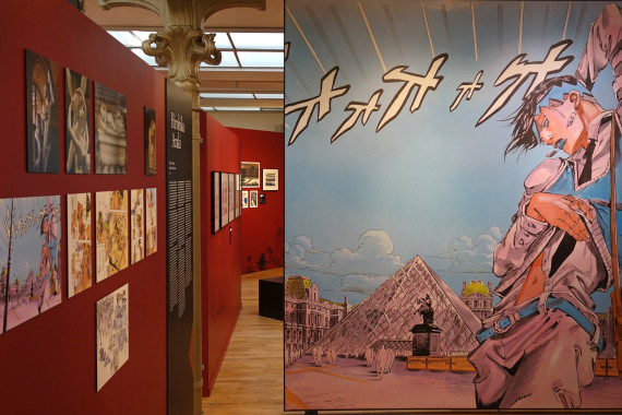 Comics at the Louvre - © Daniel Fouss/Comics Art Museum test