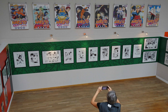 Naruto - ©Daniel Fouss/Comics Art Museum test