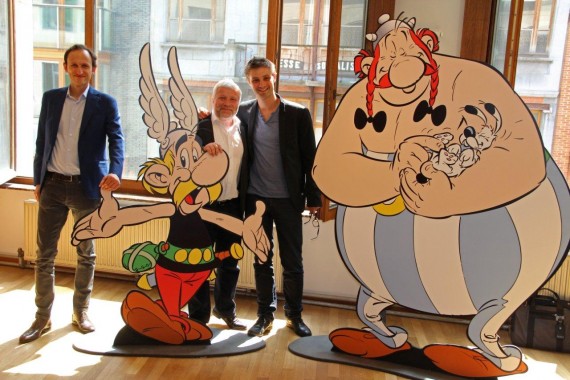 Astérix chez les Belges - © Daniel Fouss / Musée de la BD test