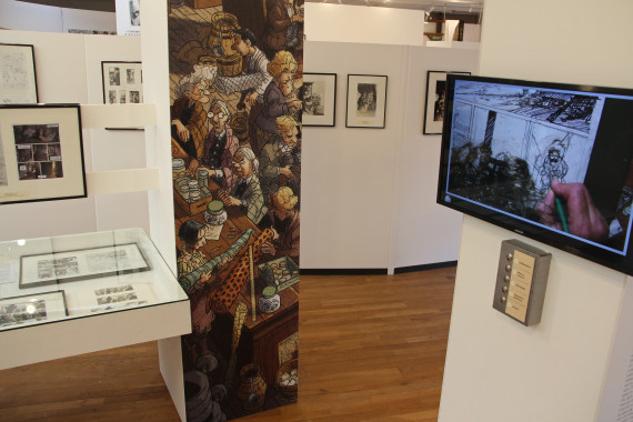 Magasin Général, de symfonie uit Quebec van Loisel en Tripp - © Daniel Fouss/Stripmuseum test