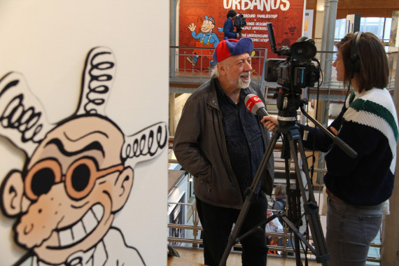 "Urbanus, la bande dessinée familiale underground" - Urbanus - © Daniel Fouss/Musée de la BD test