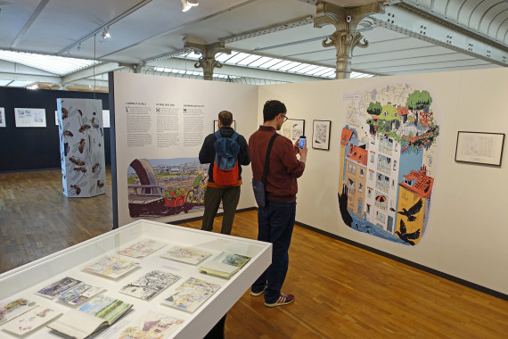 The nature of Wauter Mannaert - © Daniel Fouss / Comic Art Museum test
