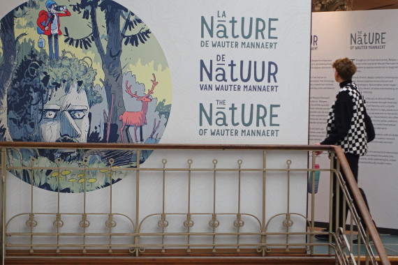 The nature of Wauter Mannaert - © Daniel Fouss / Comic Art Museum test