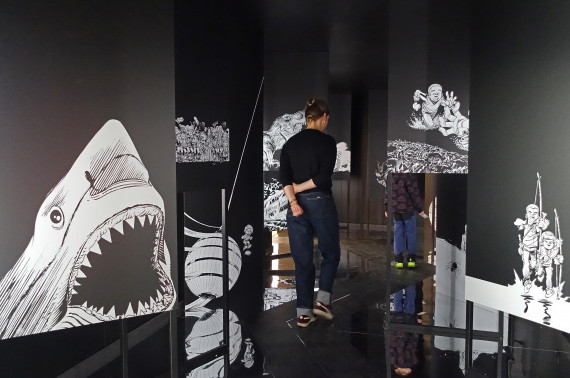Alone - © Daniel Fouss / Comic Art Museum test