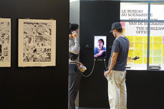 Alone - © Daniel Fouss / Comic Art Museum test