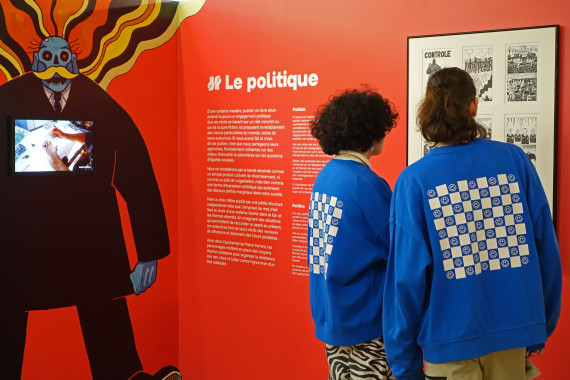 Ping-pong club. 25 years L’employé du moi - © Daniel Fouss / Comic Art Museum test