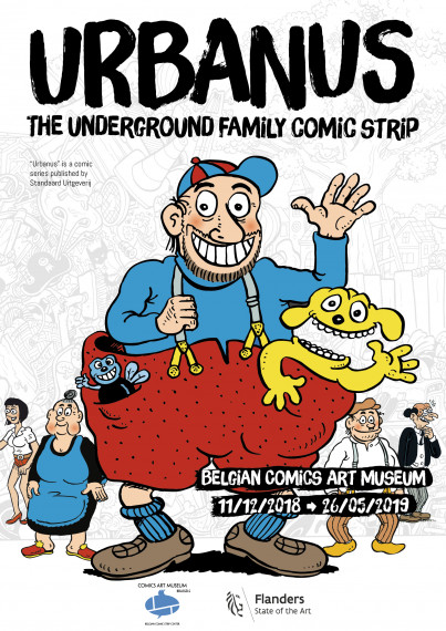 Urbanus, underground familiestrip - Affiche EN test