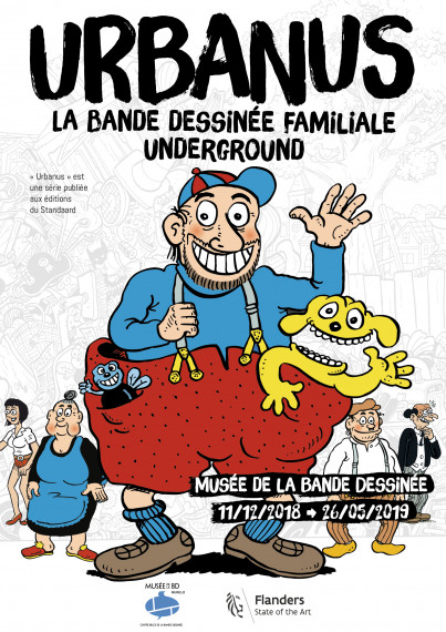 Urbanus, underground familiestrip - Affiche FR test