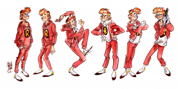 Dans la tête de Charel Cambré - Spirou par Charel Cambré (2017) © Dupuis test