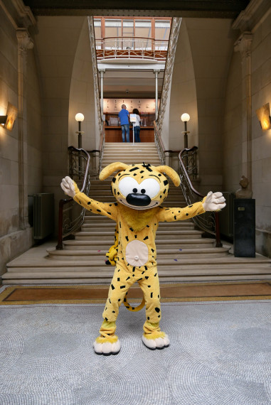 Egg hunt Marsupilami - © Daniel Fouss / Comic Art Museum test