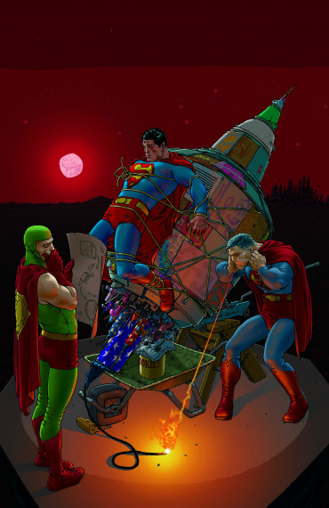 Cover All Star Superman 8 - Frank Quitely © DC Comics 2007 test