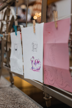 Our little artists in exhibition