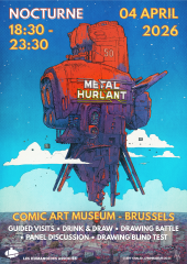 Métal Hurlant evening at the Comic Art Museum